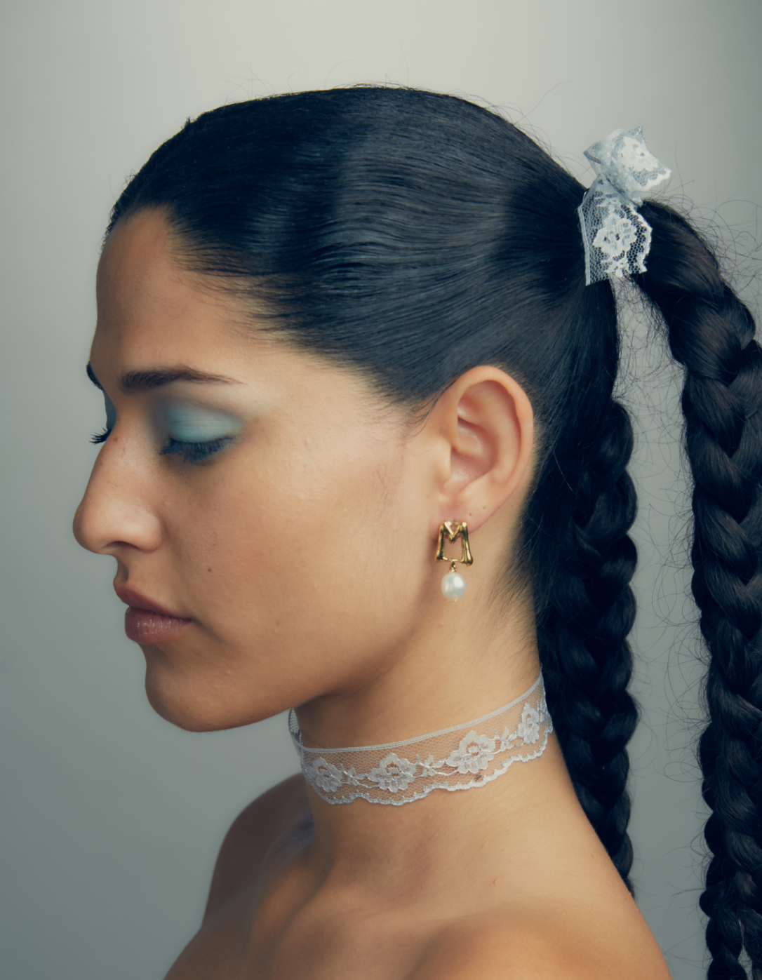 M ~ Identity Earrings
