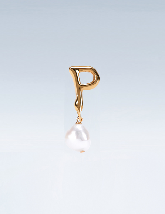 P ~ Identity Earrings ~ Single