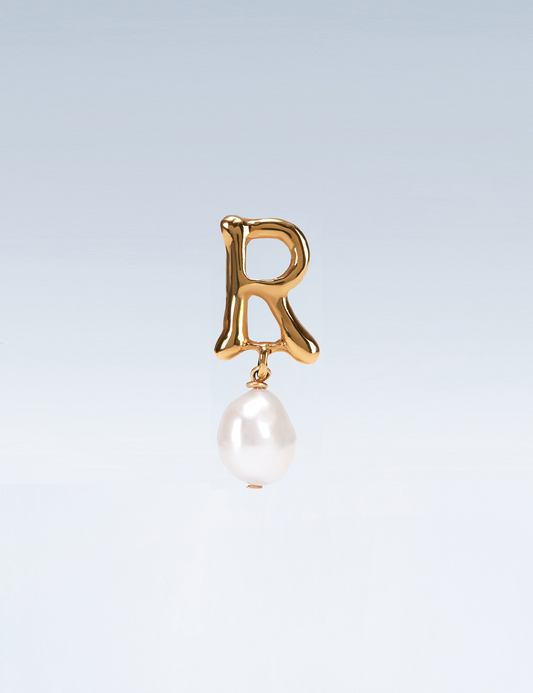 R ~ Identity Earrings ~ Single