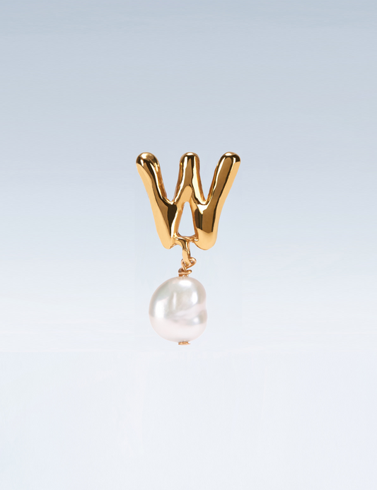 W ~ Identity Earrings ~ Single