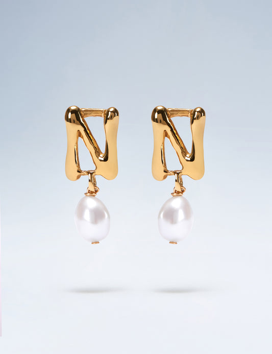 N ~ Identity Earrings