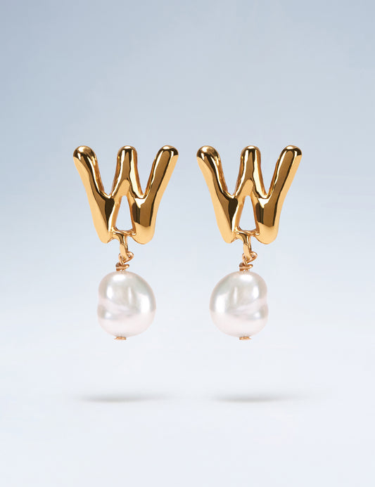 W ~ Identity Earrings