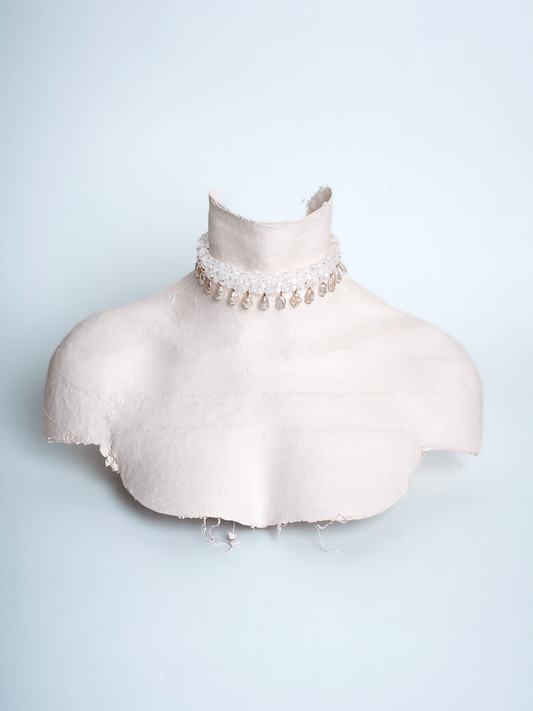 La Perla Choker ~ White