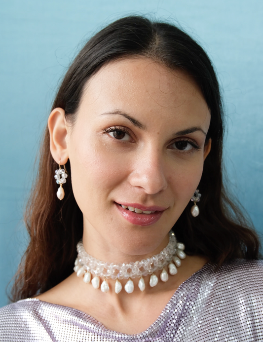 La Perla Choker ~ White